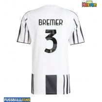 Juventus Gleison Bremer #3 Heimtrikot 2025-26 Kurzarm